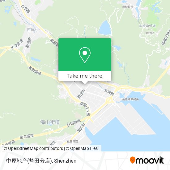 中原地产(盐田分店) map