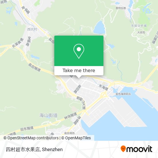 四村超市水果店 map