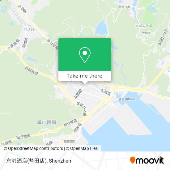 东港酒店(盐田店) map