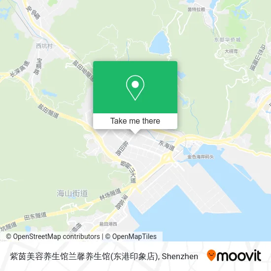 紫茵美容养生馆兰馨养生馆(东港印象店) map