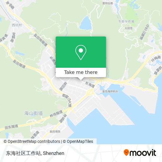东海社区工作站 map