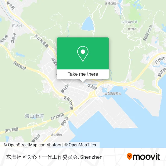 东海社区关心下一代工作委员会 map