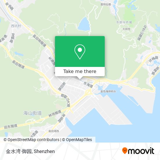 金水湾·御园 map