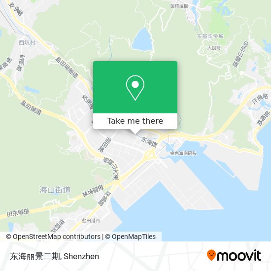 东海丽景二期 map
