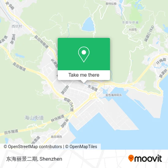 东海丽景二期 map