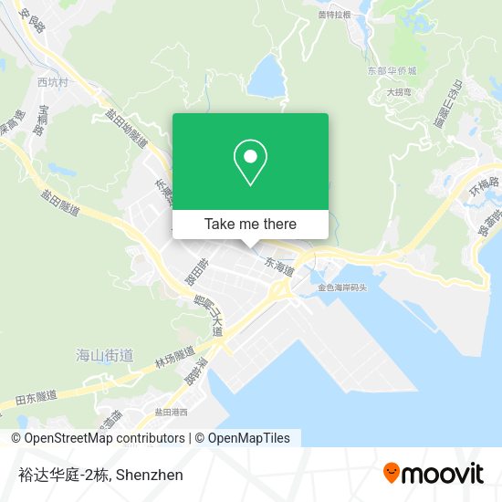 裕达华庭-2栋 map