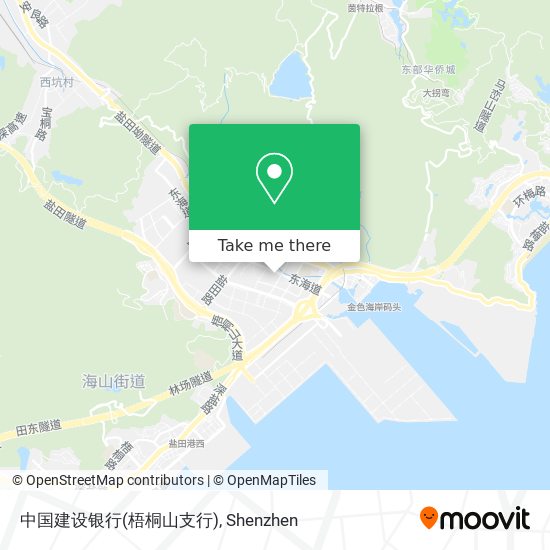 中国建设银行(梧桐山支行) map