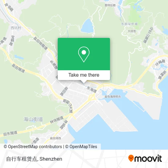 自行车租赁点 map