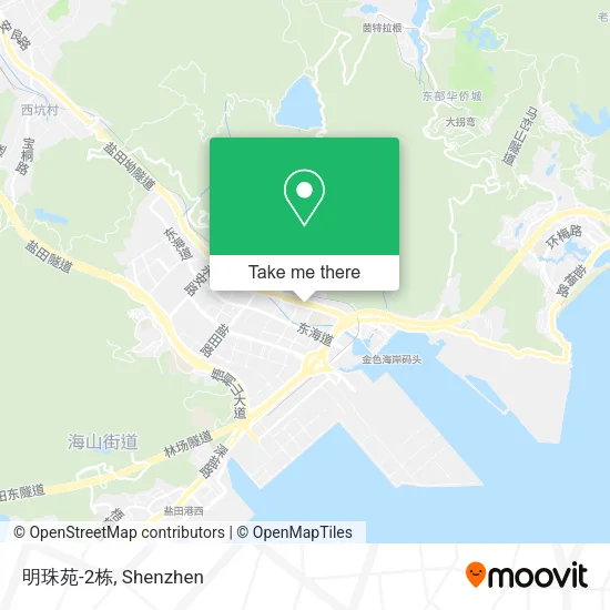 明珠苑-2栋 map