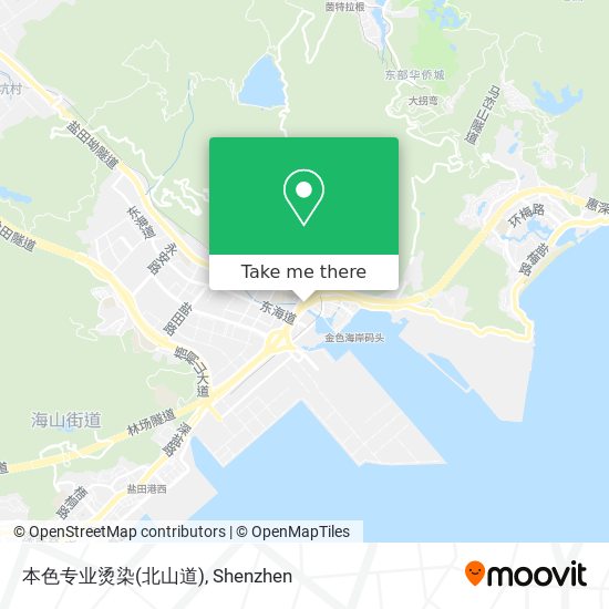 本色专业烫染(北山道) map
