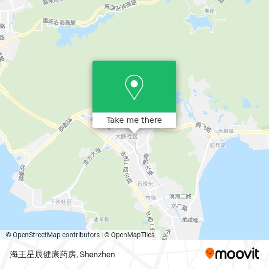 海王星辰健康药房 map