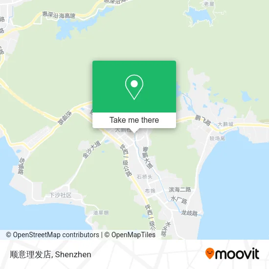 顺意理发店 map
