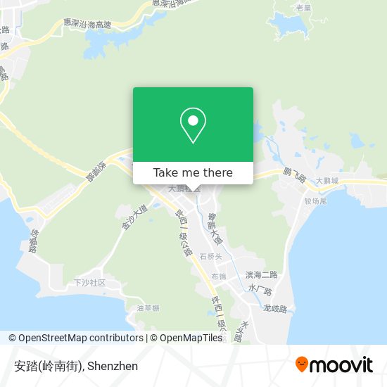 安踏(岭南街) map
