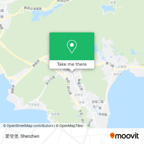 爱登堡 map