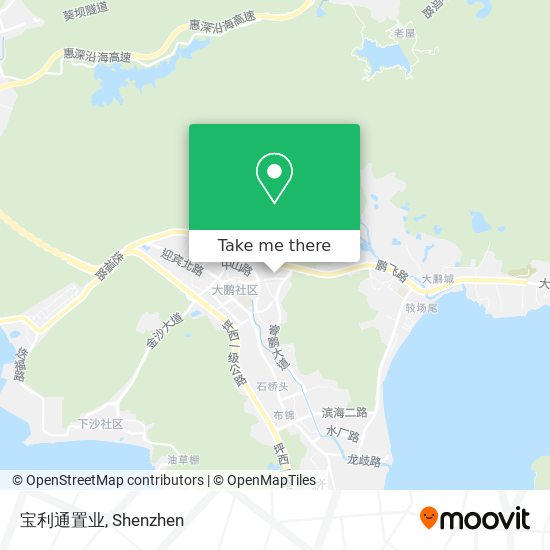 宝利通置业 map