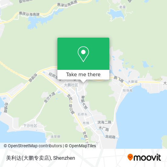 美利达(大鹏专卖店) map