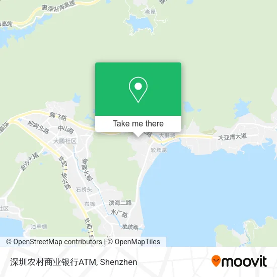深圳农村商业银行ATM map
