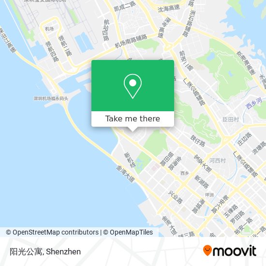 阳光公寓 map