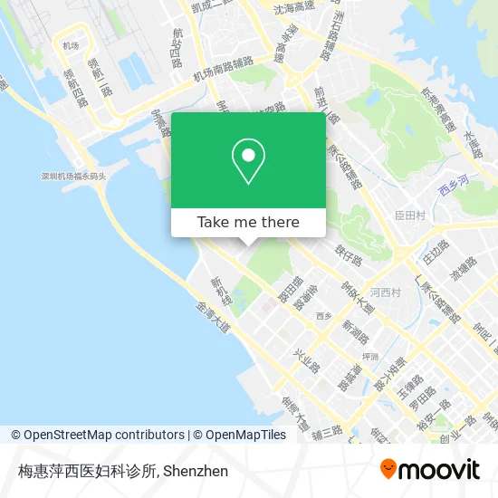 梅惠萍西医妇科诊所 map
