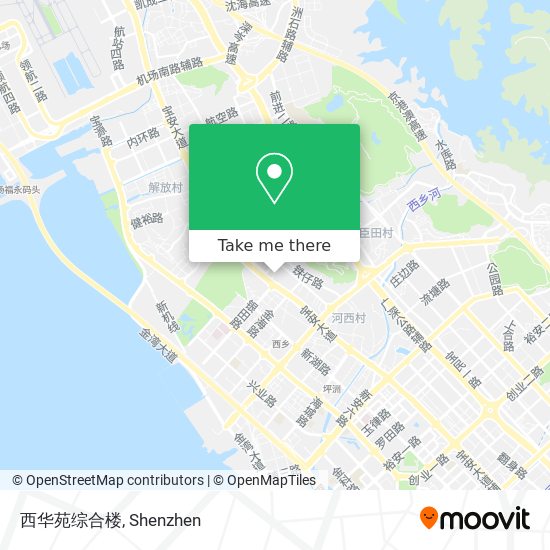 西华苑综合楼 map