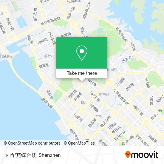 西华苑综合楼 map