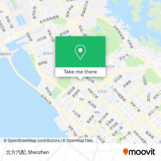 北方汽配 map