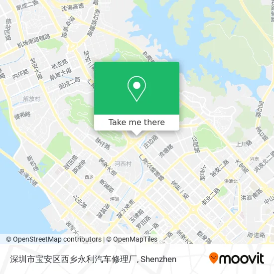深圳市宝安区西乡永利汽车修理厂 map