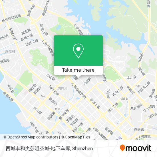 西城丰和尖莎咀茶城-地下车库 map