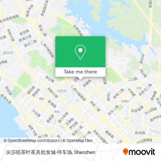 尖莎咀茶叶茶具批发城-停车场 map