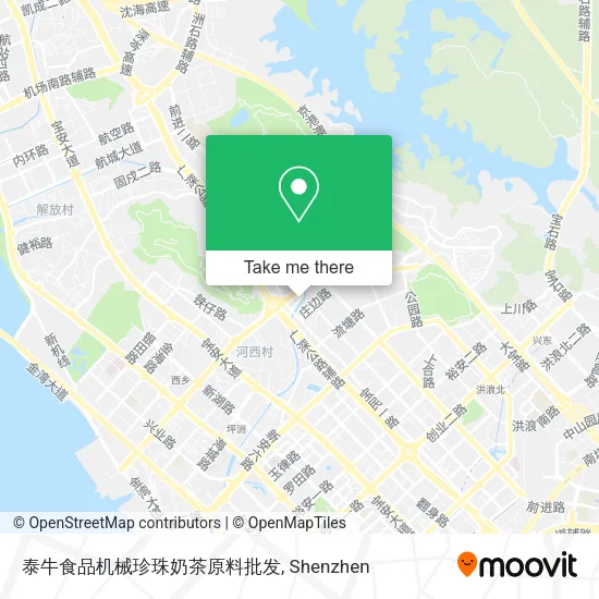 泰牛食品机械珍珠奶茶原料批发 map