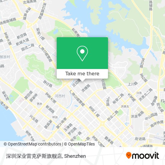 深圳深业雷克萨斯旗舰店 map