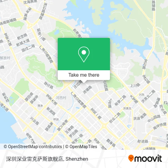 深圳深业雷克萨斯旗舰店 map