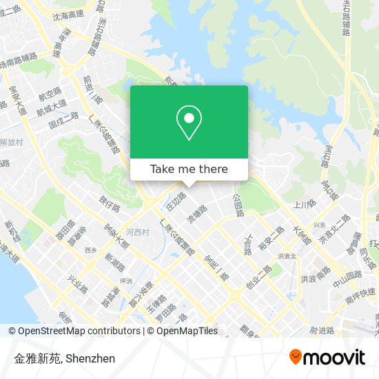 金雅新苑 map