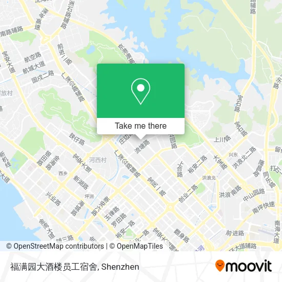 福满园大酒楼员工宿舍 map