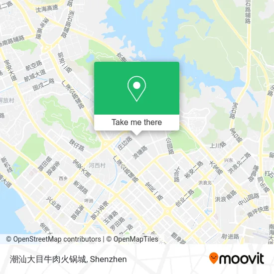 潮汕大目牛肉火锅城 map