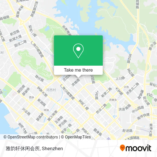 雅韵轩休闲会所 map