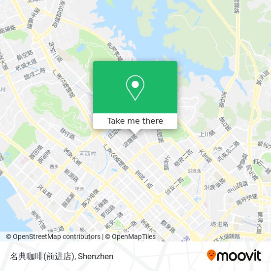 名典咖啡(前进店) map
