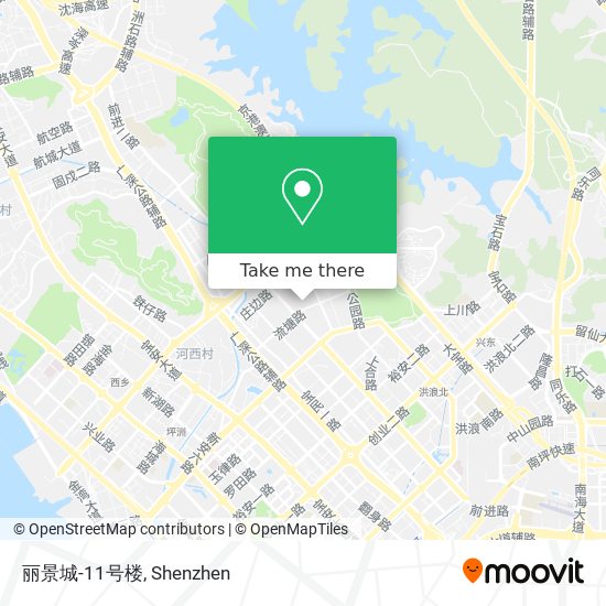 丽景城-11号楼 map