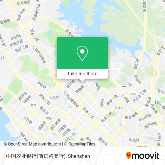 中国农业银行(前进路支行) map
