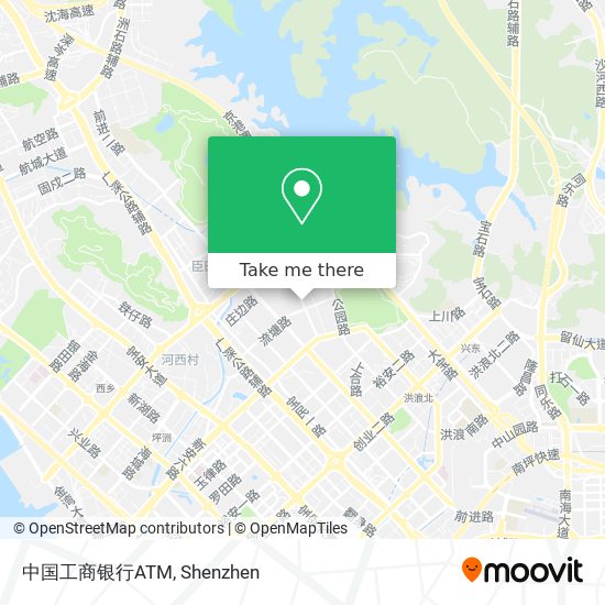 中国工商银行ATM map