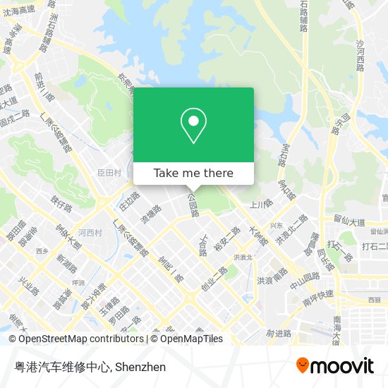 粤港汽车维修中心 map