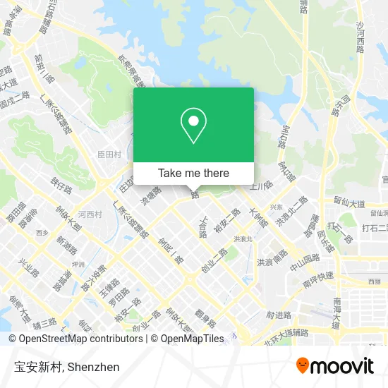 宝安新村 map