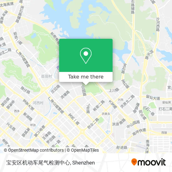 宝安区机动车尾气检测中心 map