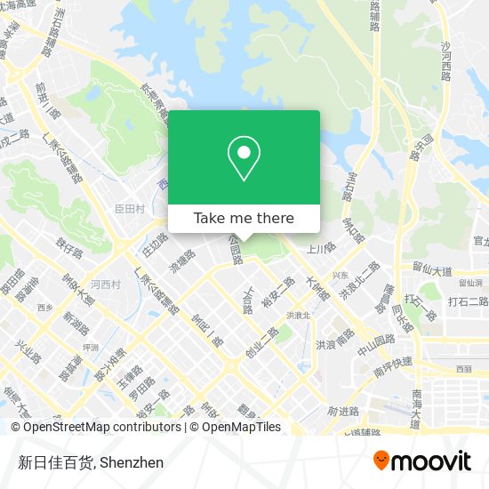 新日佳百货 map
