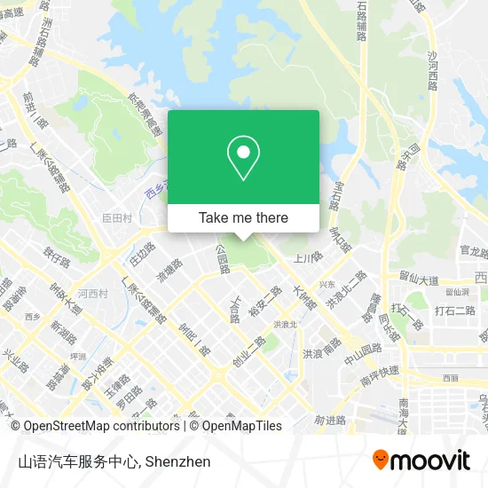 山语汽车服务中心 map