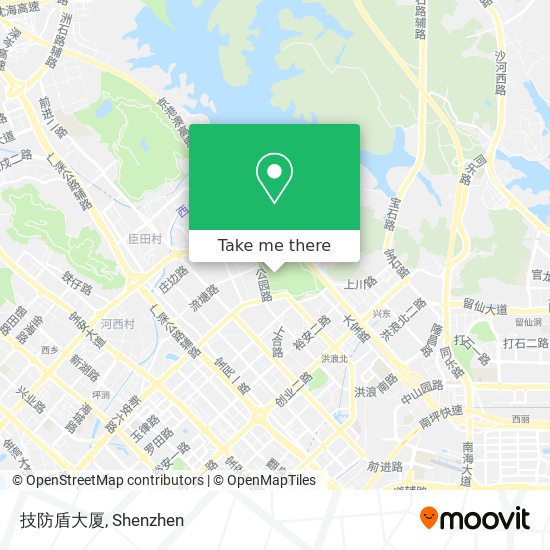技防盾大厦 map