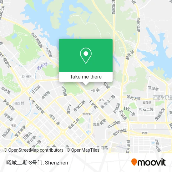 曦城二期-3号门 map