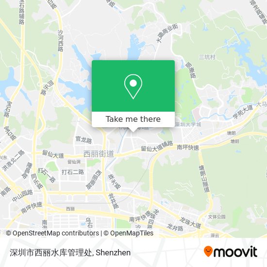 深圳市西丽水库管理处 map