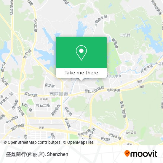 盛鑫商行(西丽店) map