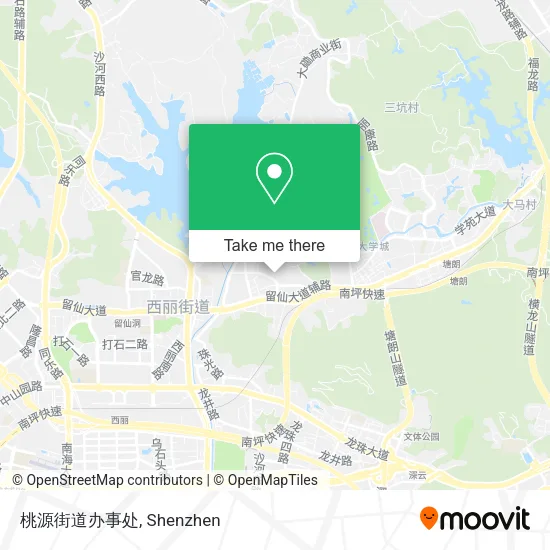 桃源街道办事处 map